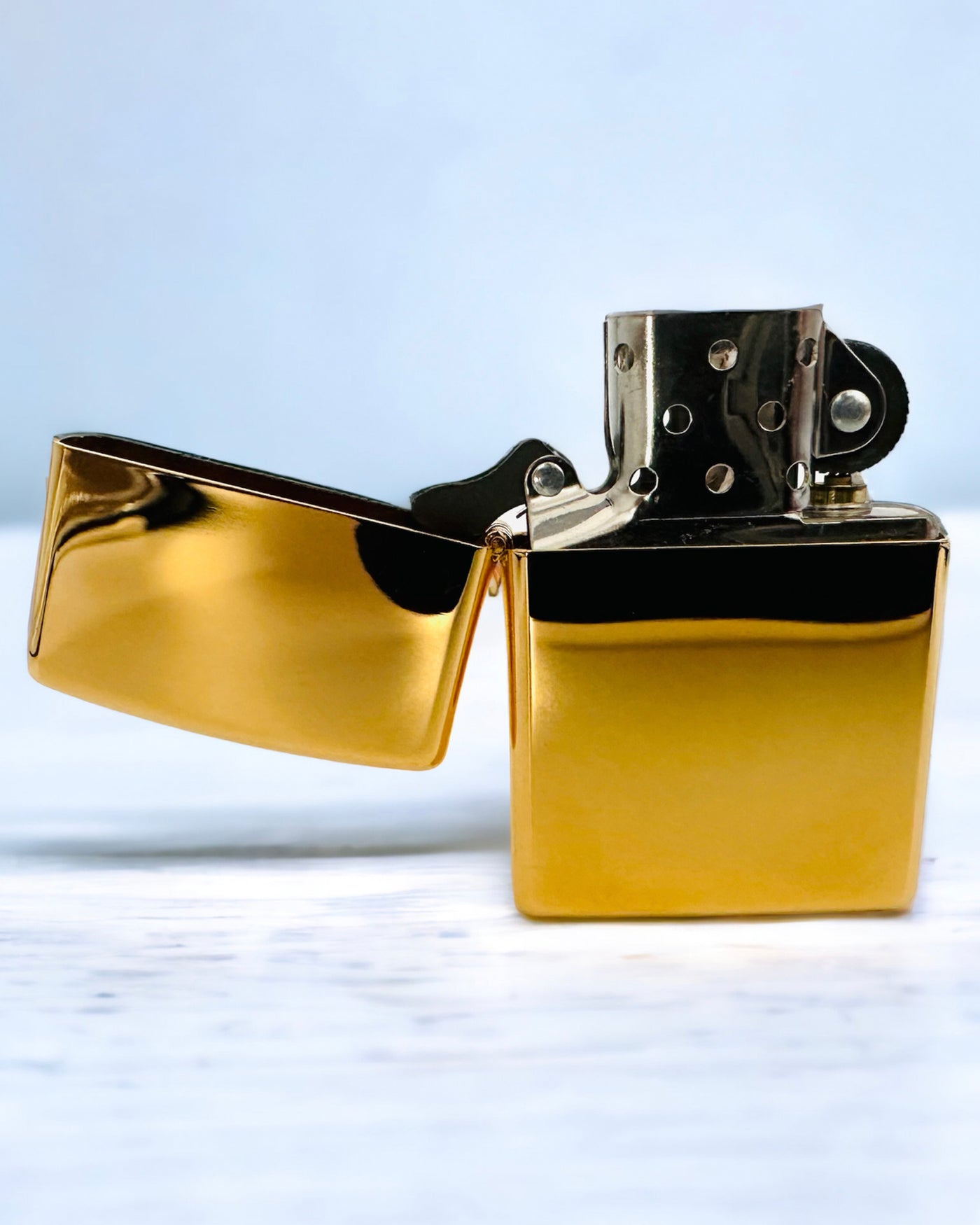 24ct Gold Plated Zippo Lighter Classic High Polish