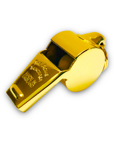 24ct Gold Plated Acme Thunderer Whistle
