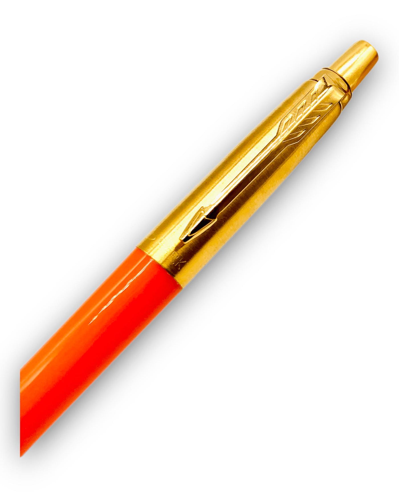24ct Gold Plated Parker Jotter Pen Orange