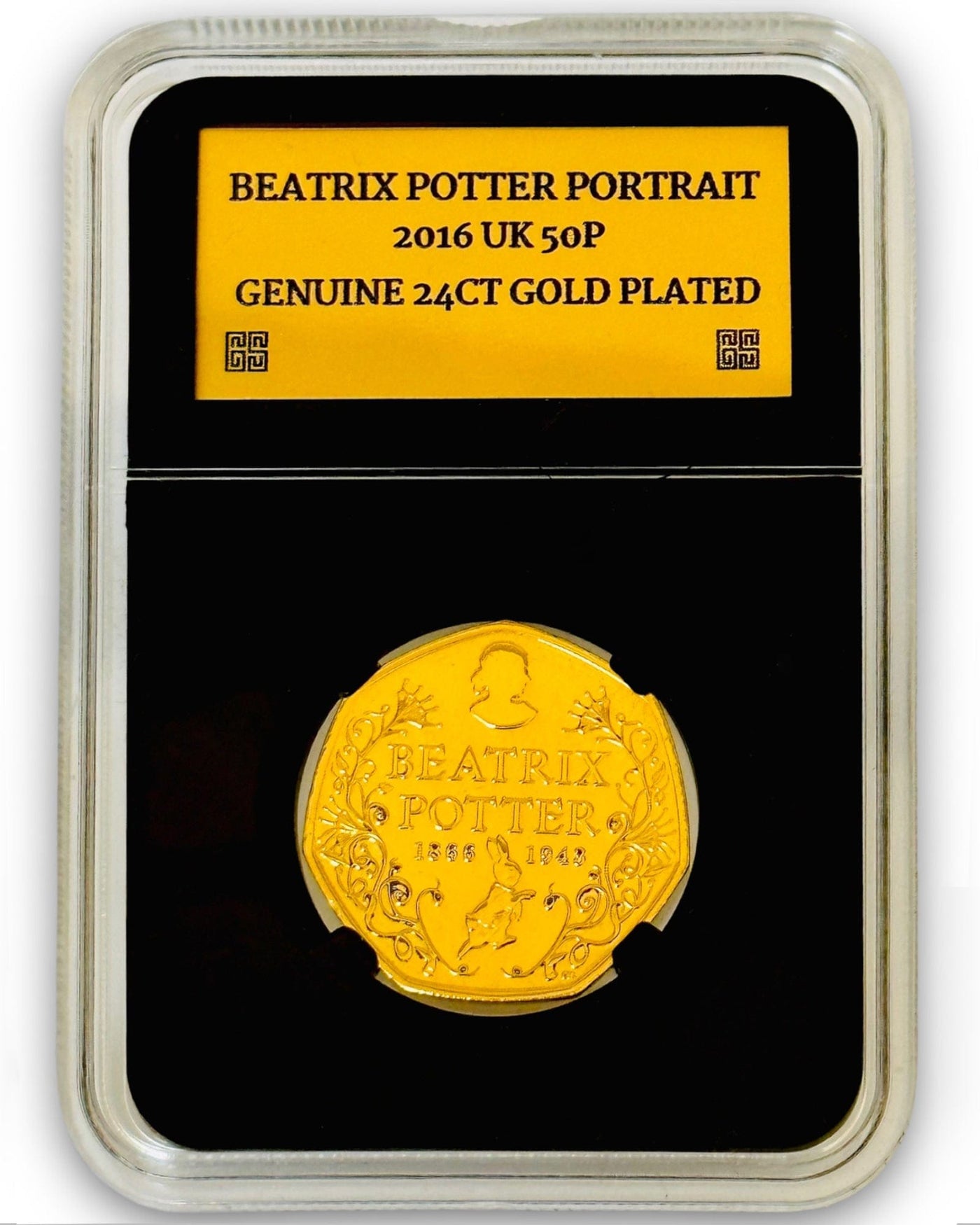 Beatrix Potter Portrait 2016 50p
